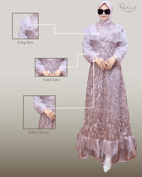 Zaleha blomveil - Image 2