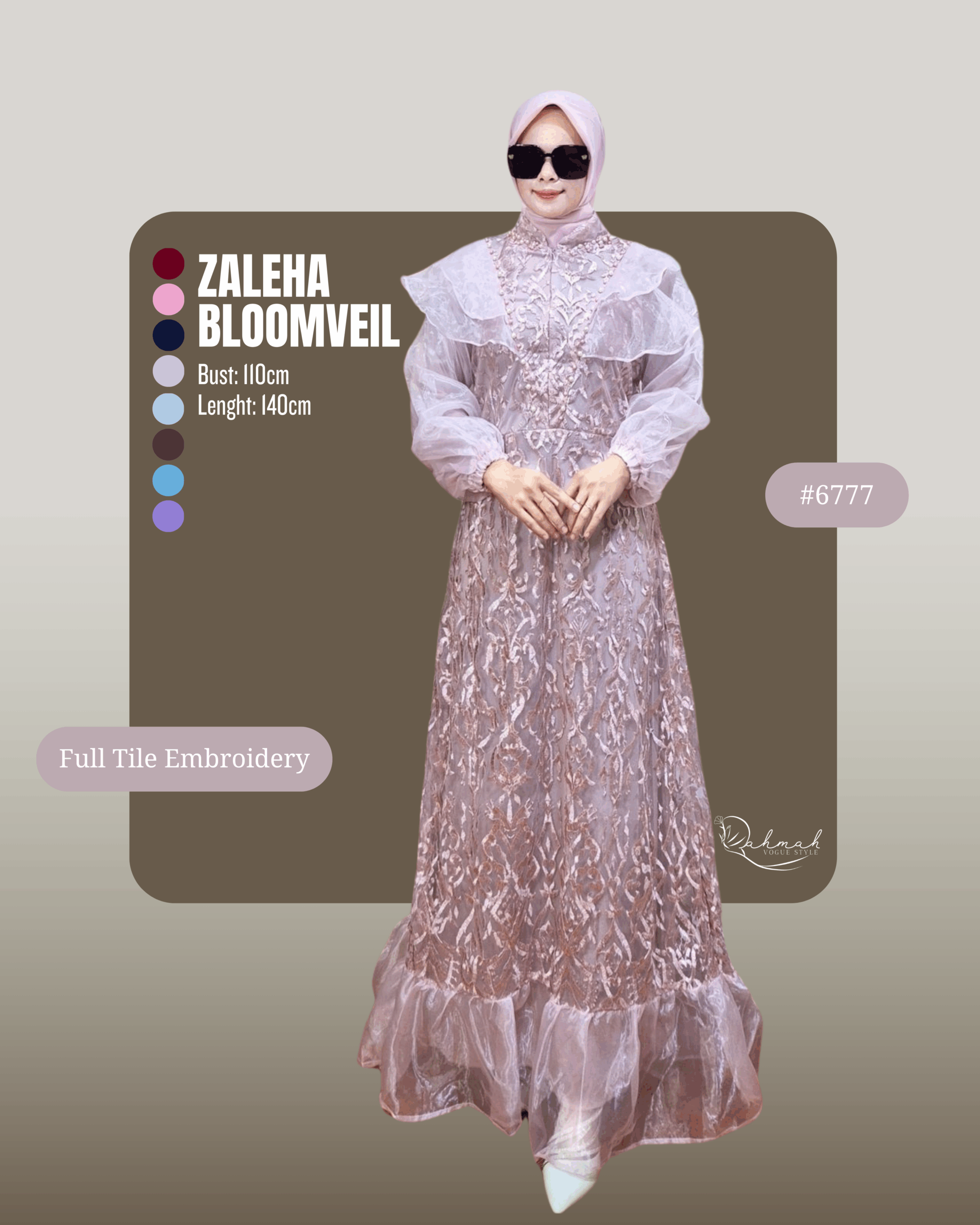 Zaleha blomveil