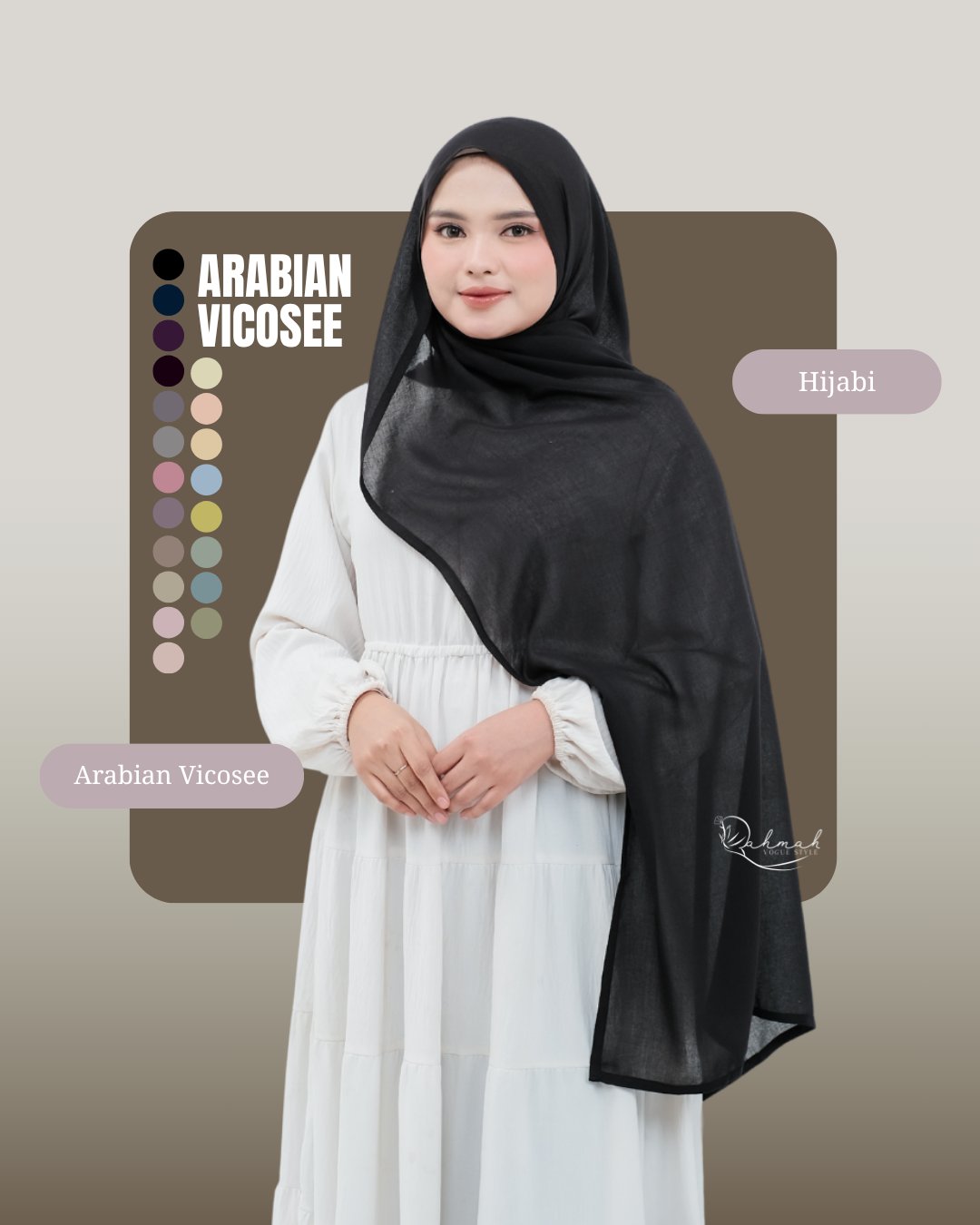 Arabian Vicosee Hijab