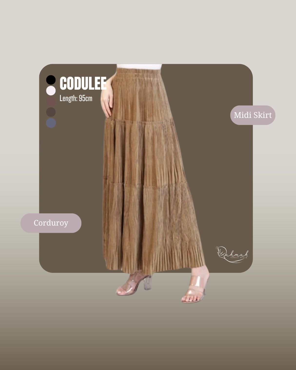 Codulee Long Skirt