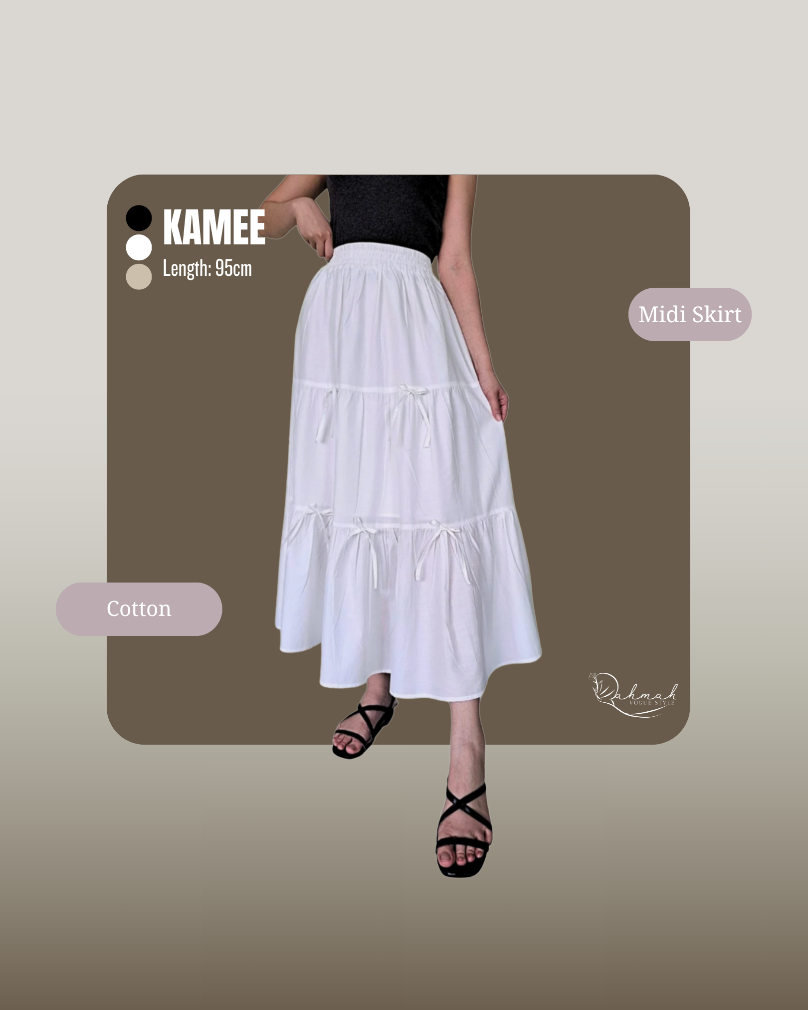 Kamee Long Skirt