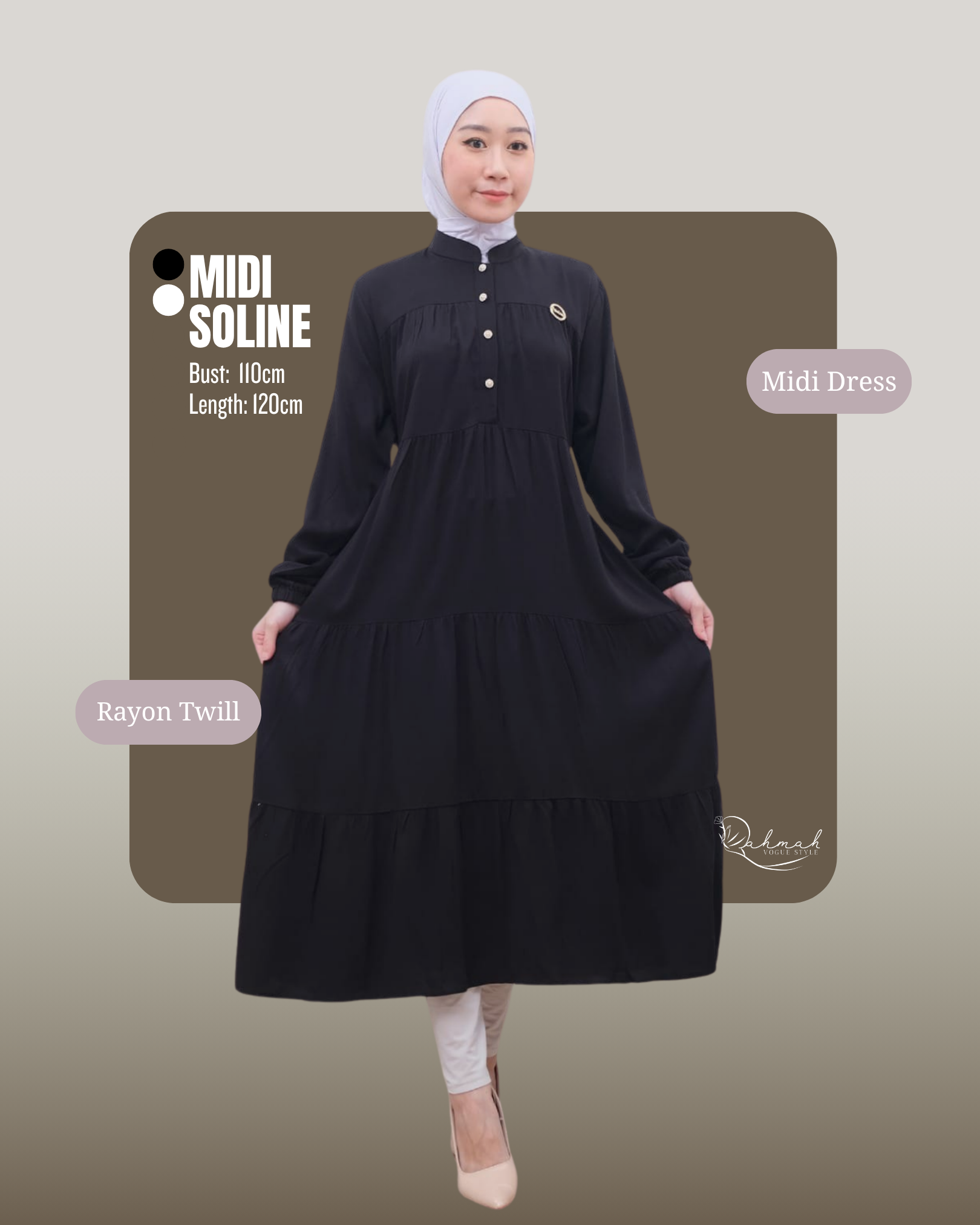 Soline Midi Gamis